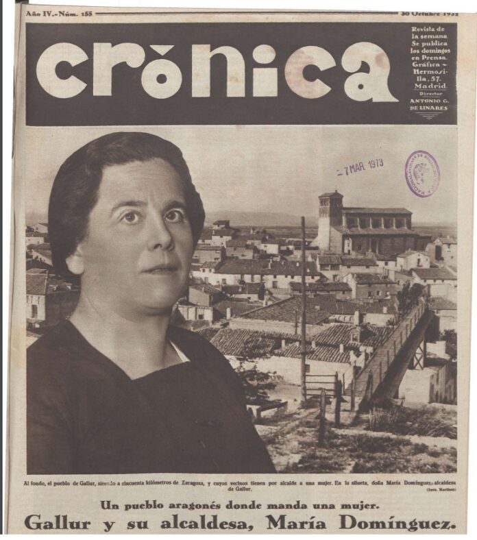 María alcaldesa